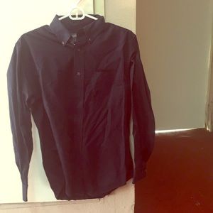 Dark blue dress shirt